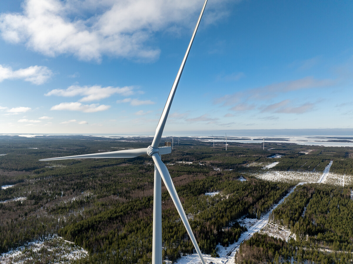 Finland’s third largest wind farm inaugurated in Pjelax | Fortum